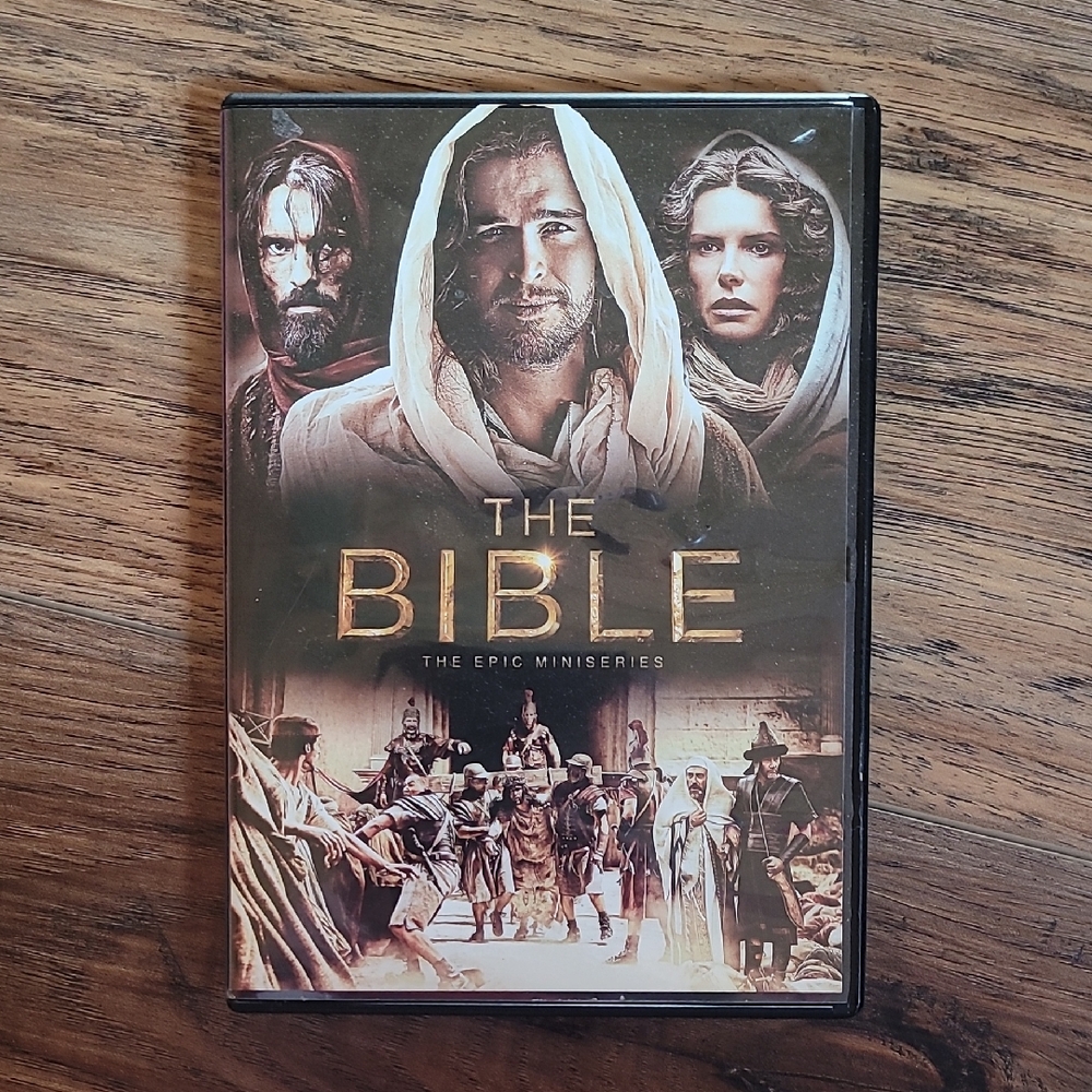 The Bible: The Epic Miniseries DVD, 4 DVD Set, Faith-Based